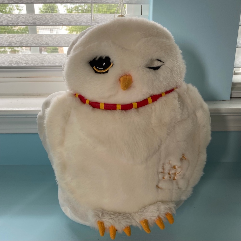 Harry Potter Hedwig owl 14” plush throw pillow